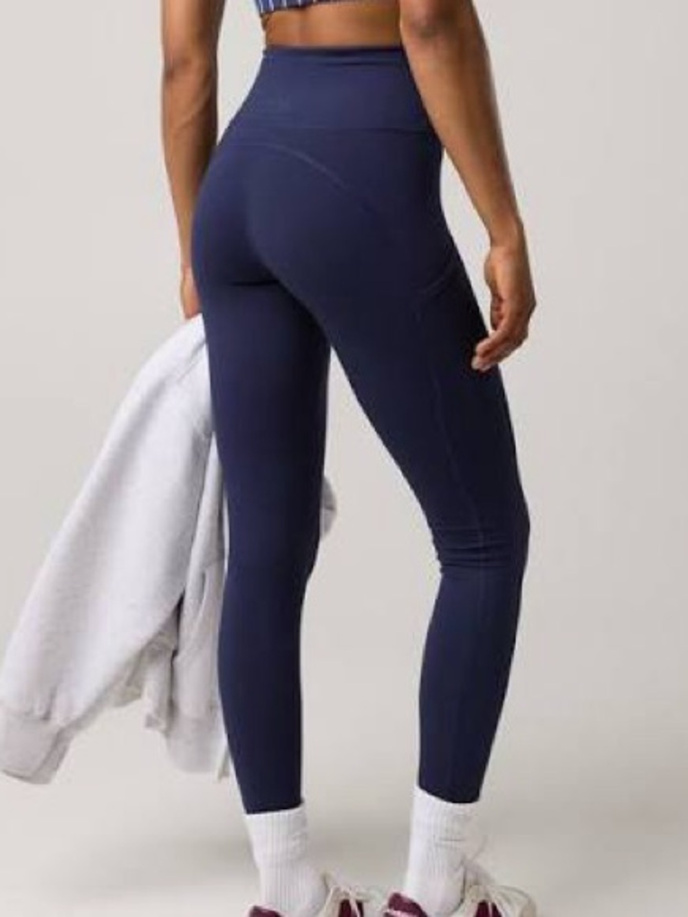 Aerie Hugger Pocket Legging - Royal Navy